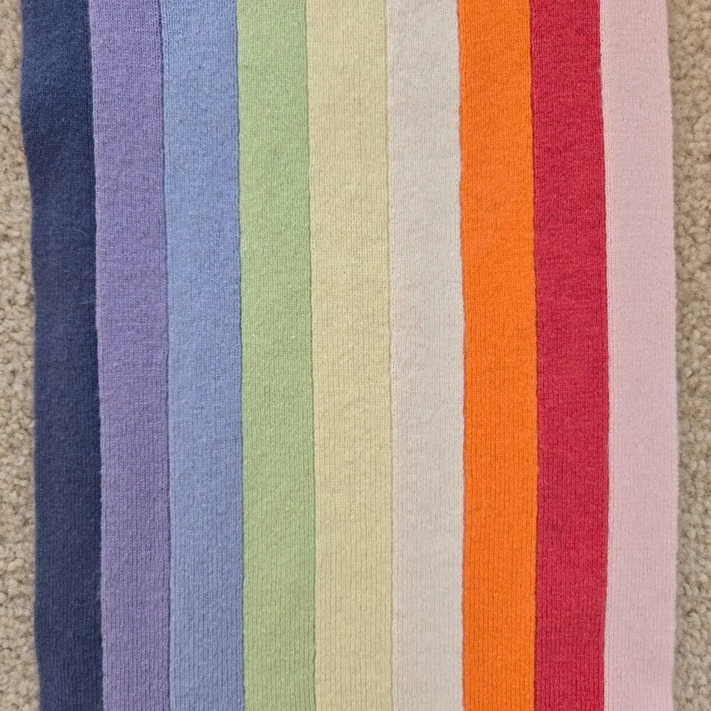 GAP Lambswool Angora Striped Scarf